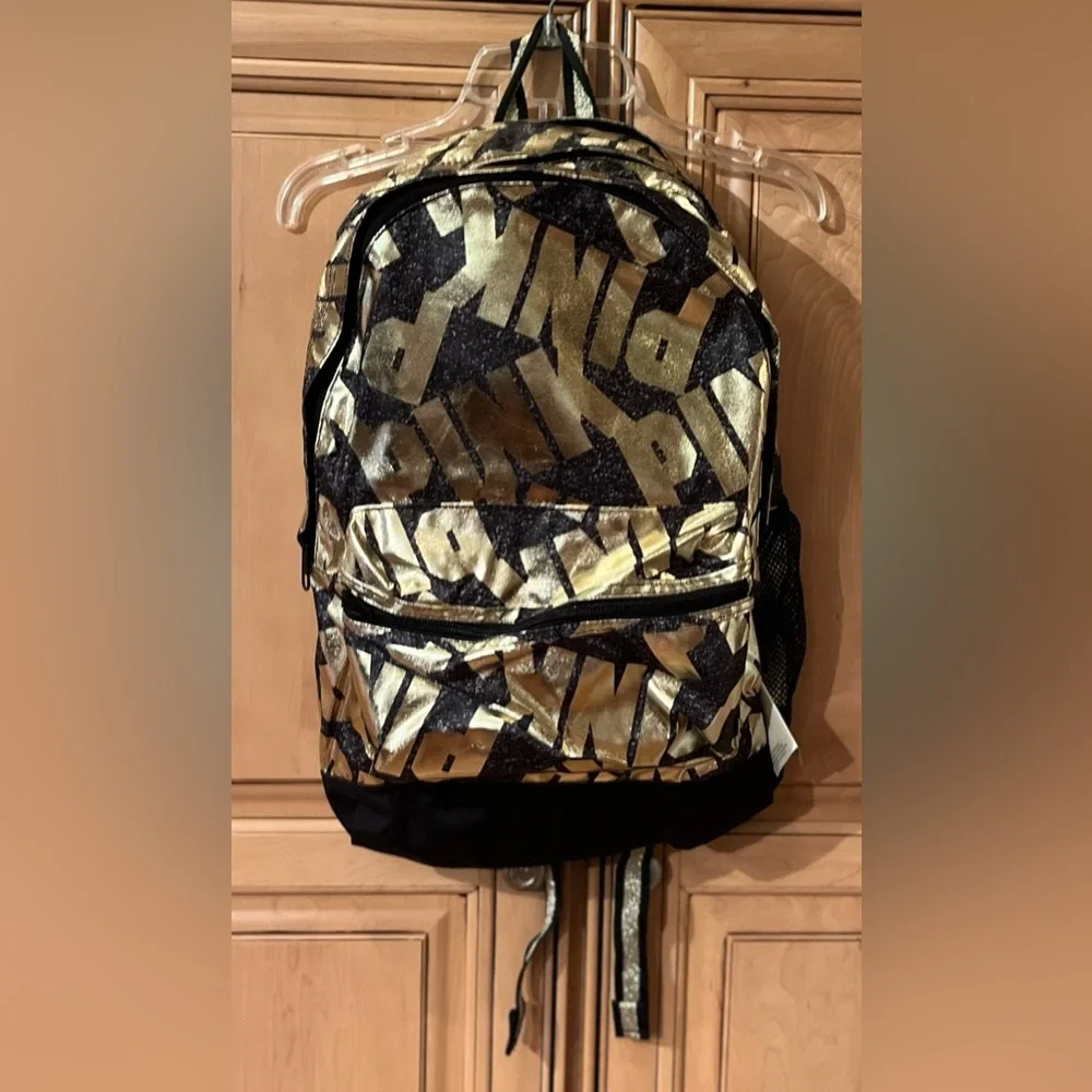 NWT PINK VS Bling Collegiate Campus Backpack